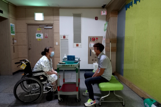 세종요양병원 15병동 영상통화 및 접촉면회,비접촉면회 (7/9)