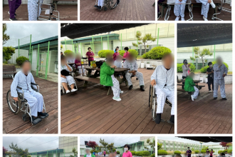 세종요양병원 힐링 산책 프로그램 실시(25/05/15)