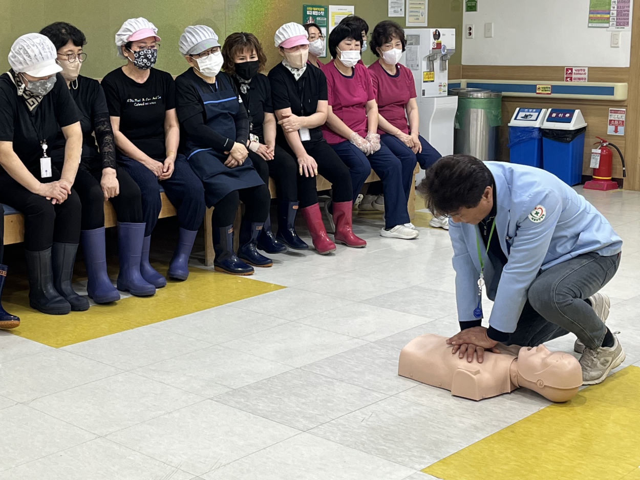 세종요양병원 소방훈련 실시(26/04/06) 첨부이미지 : 04.06 소방훈련.jpg